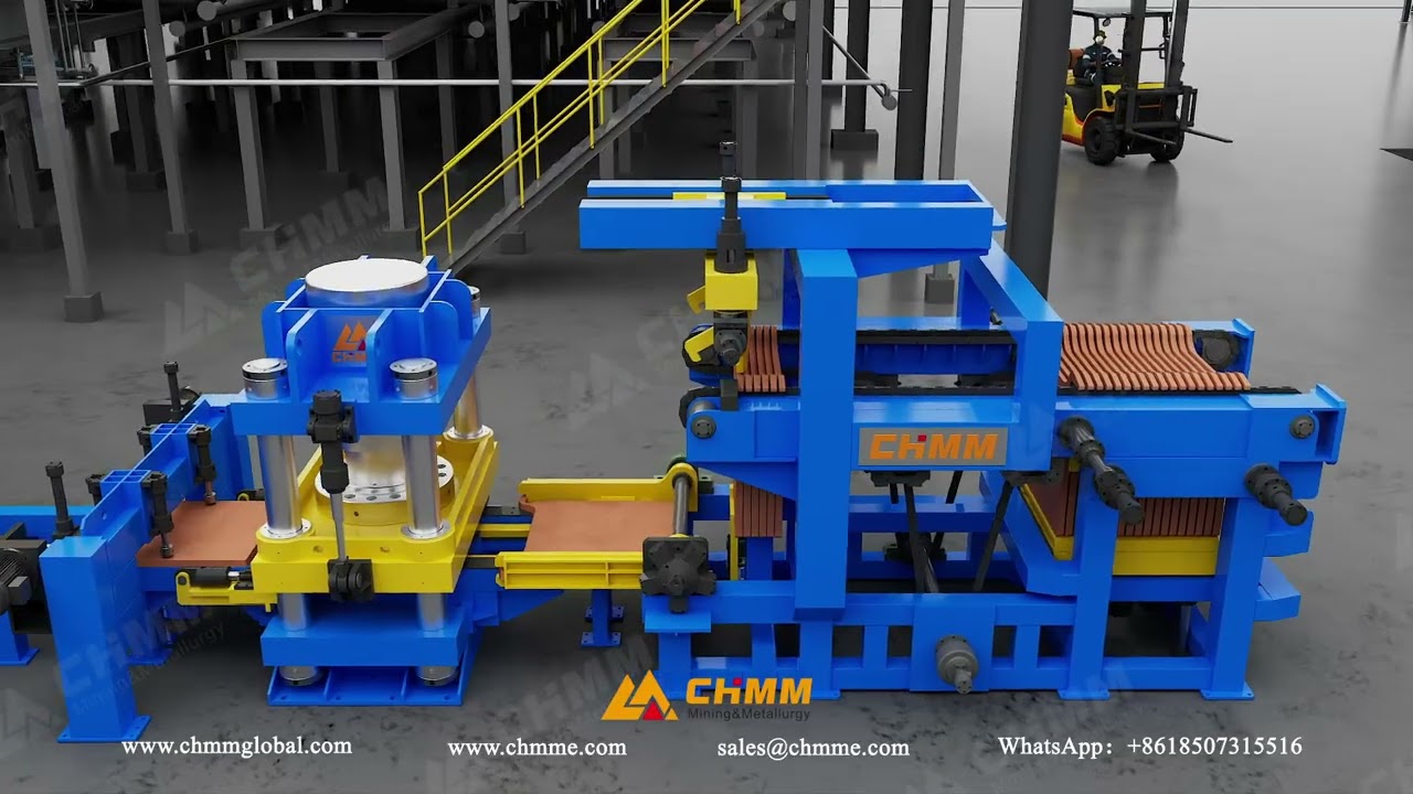CHMM Copper cathode plant from recycling of Copper scrap