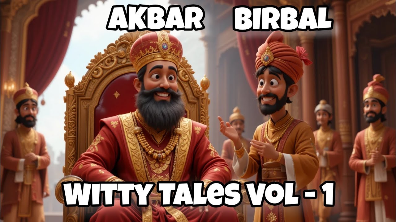 👑 Akbar Birbal की मज़ेदार कहानियाँ | Akbar Birbal Witty Tales in Hindi | Moral Stories for Kids🤴