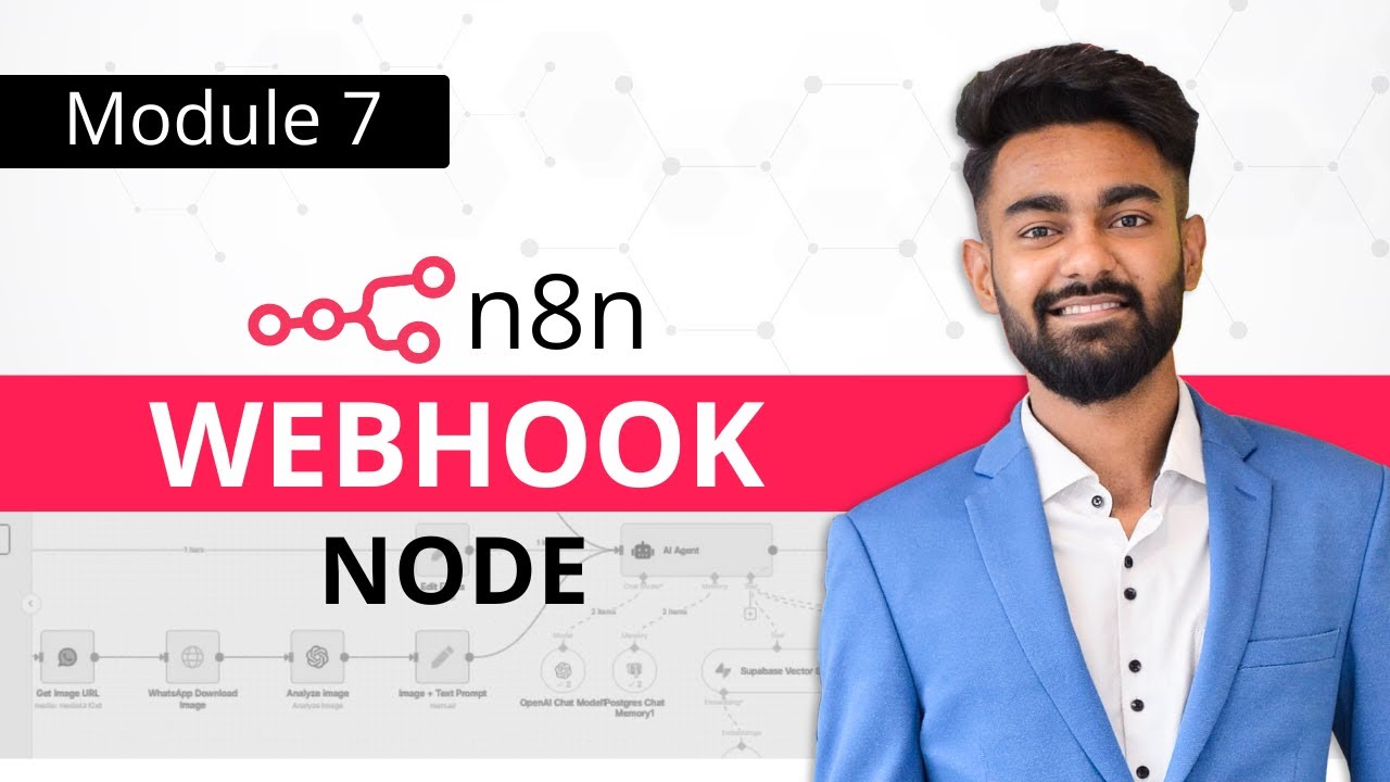 Объяснение узла n8n Webhook | Мгновенное получение данных с помощью автоматизации в реальном времени