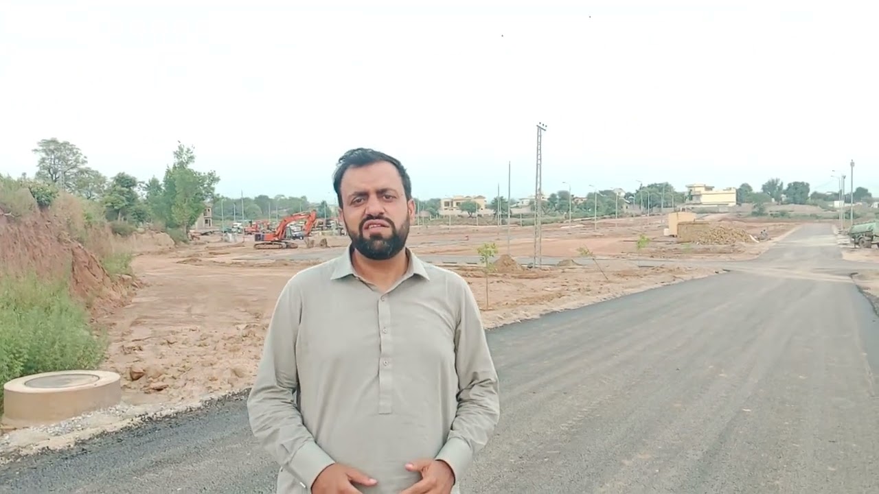 Park view city islamabad cda approved society H block 5 marla extension plot available for sale 