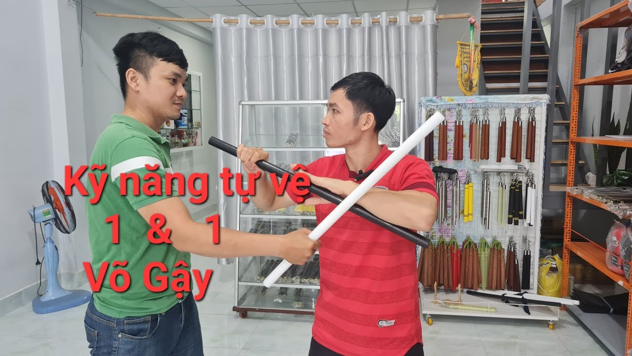 Tự Vệ 1 & 1 võ gậy đoản côn_arnis