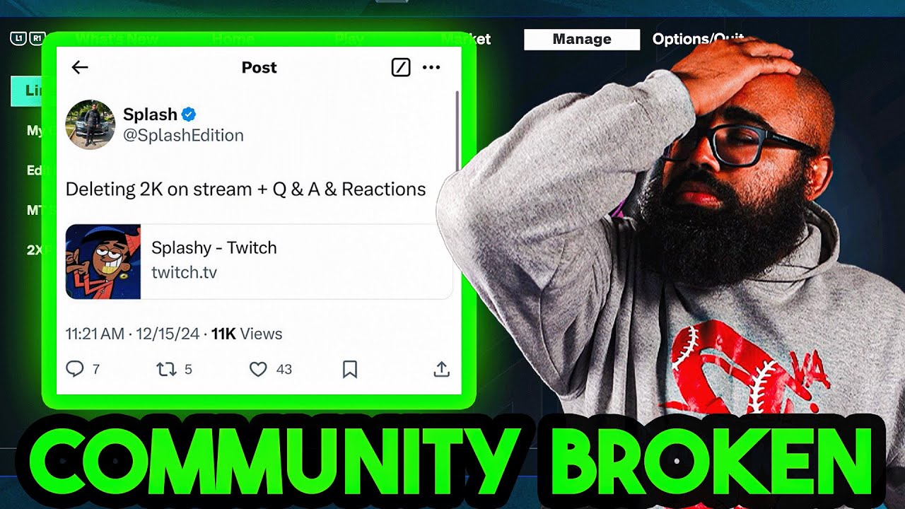 EvanCC DECLARES WAR on the NBA 2K Community!  | Spicy Drama Explained NBA 2k25 Myteam News