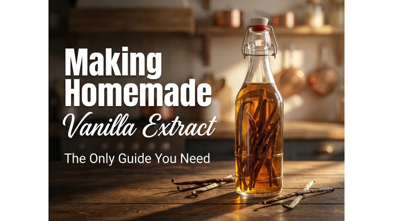 Homemade Vanilla Extract