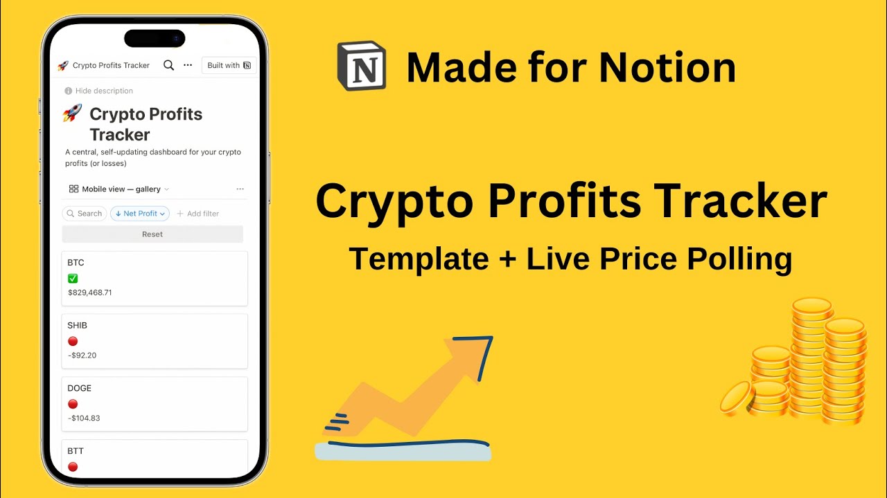 Crypto Tracker Automation🤖 in @Notion