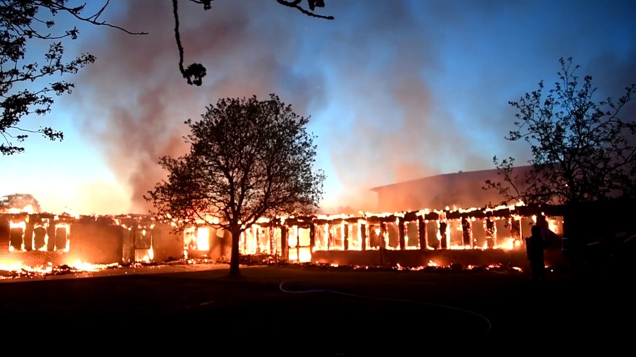 Stor brand i Eslöv