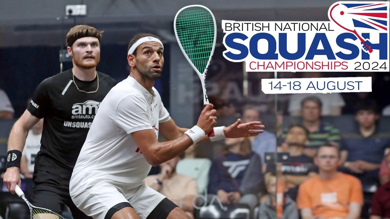 Elshorbagy Vs Salter FULL MATCH British National Squash Championships