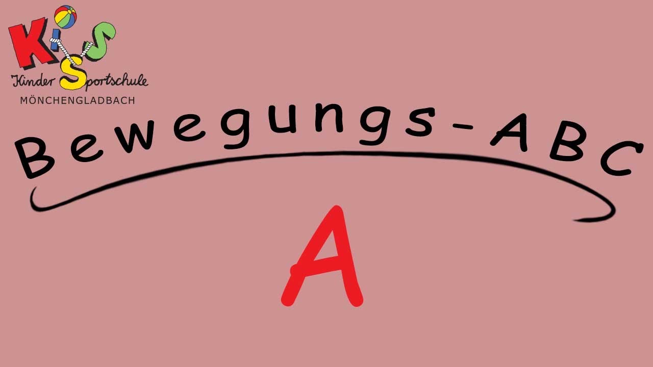KiSS Bewegungs-ABC Buchstabe A (Hampelmann)