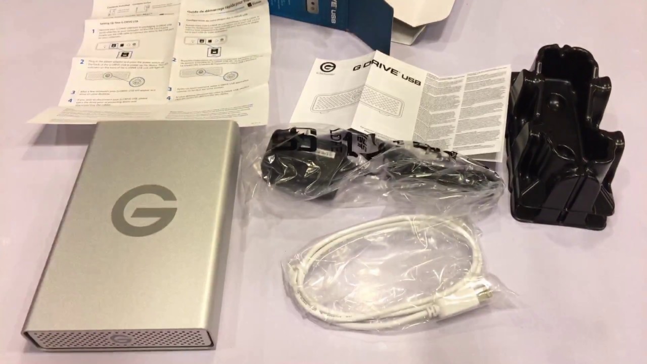 G-Technology 10TB G-DRIVE G Drive G1 USB 3.0 Hard Drive 0G05016  11-2018