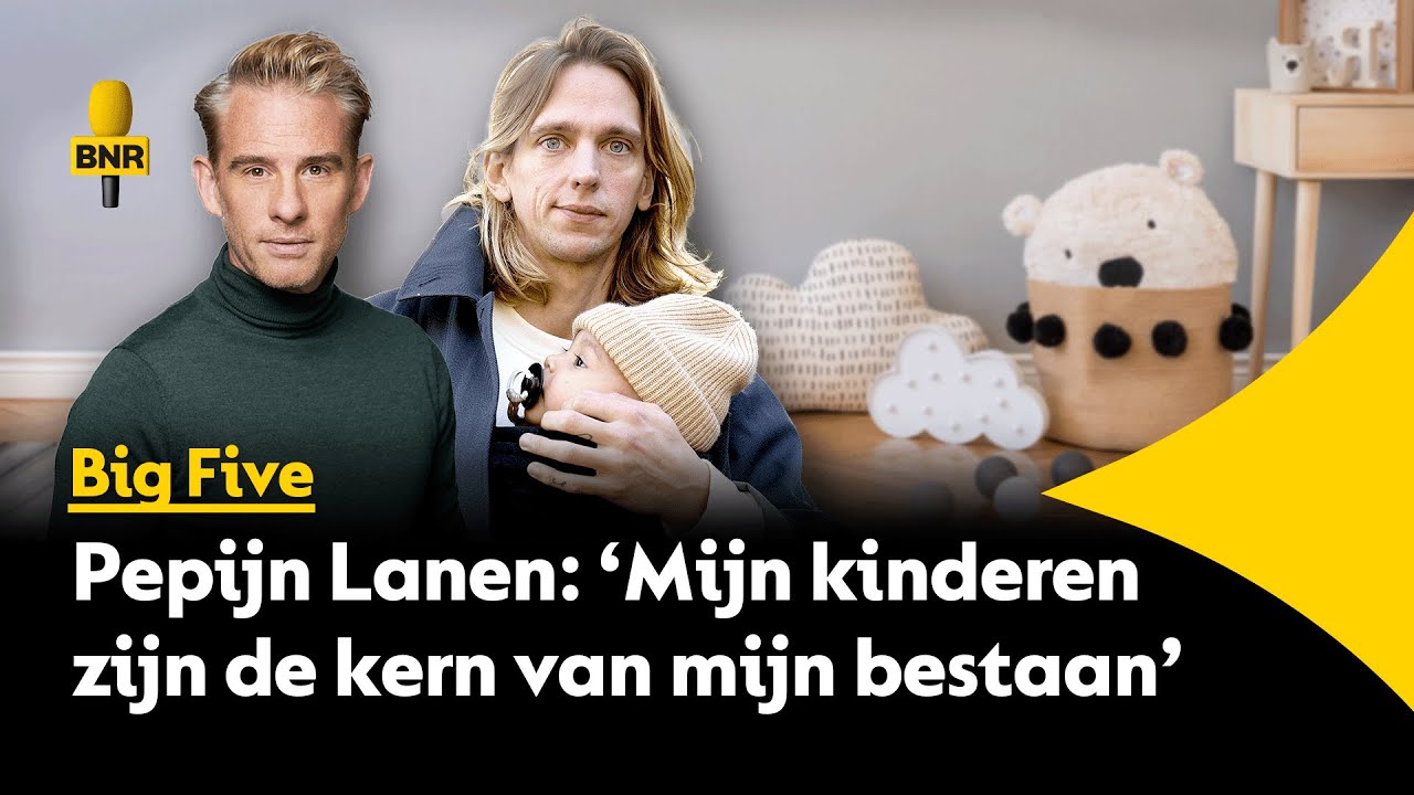 Pepijn Lanen (De Jeugd van Tegenwoordig) over modern vaderschap: focus, chaos en creativiteit