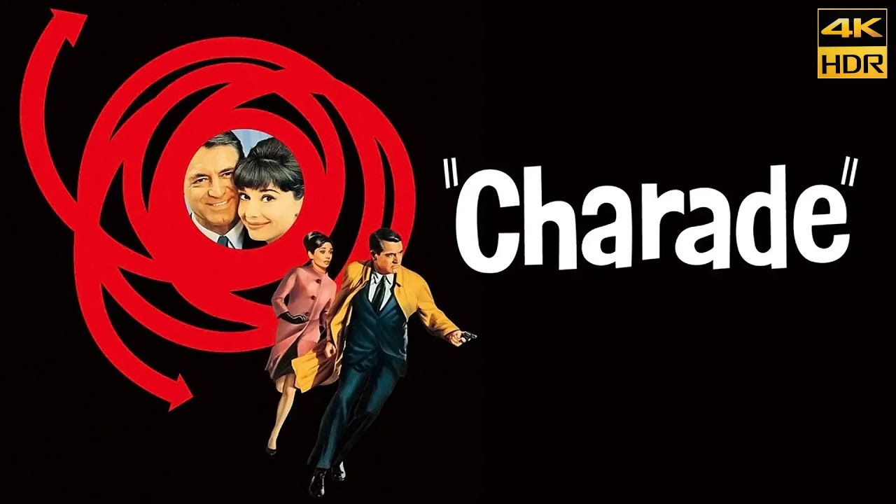 Charade (1963) 4K AI Restored HDR10 | Kodak 5247 | Stereo Remaster Cary Grant Audrey Hepburn