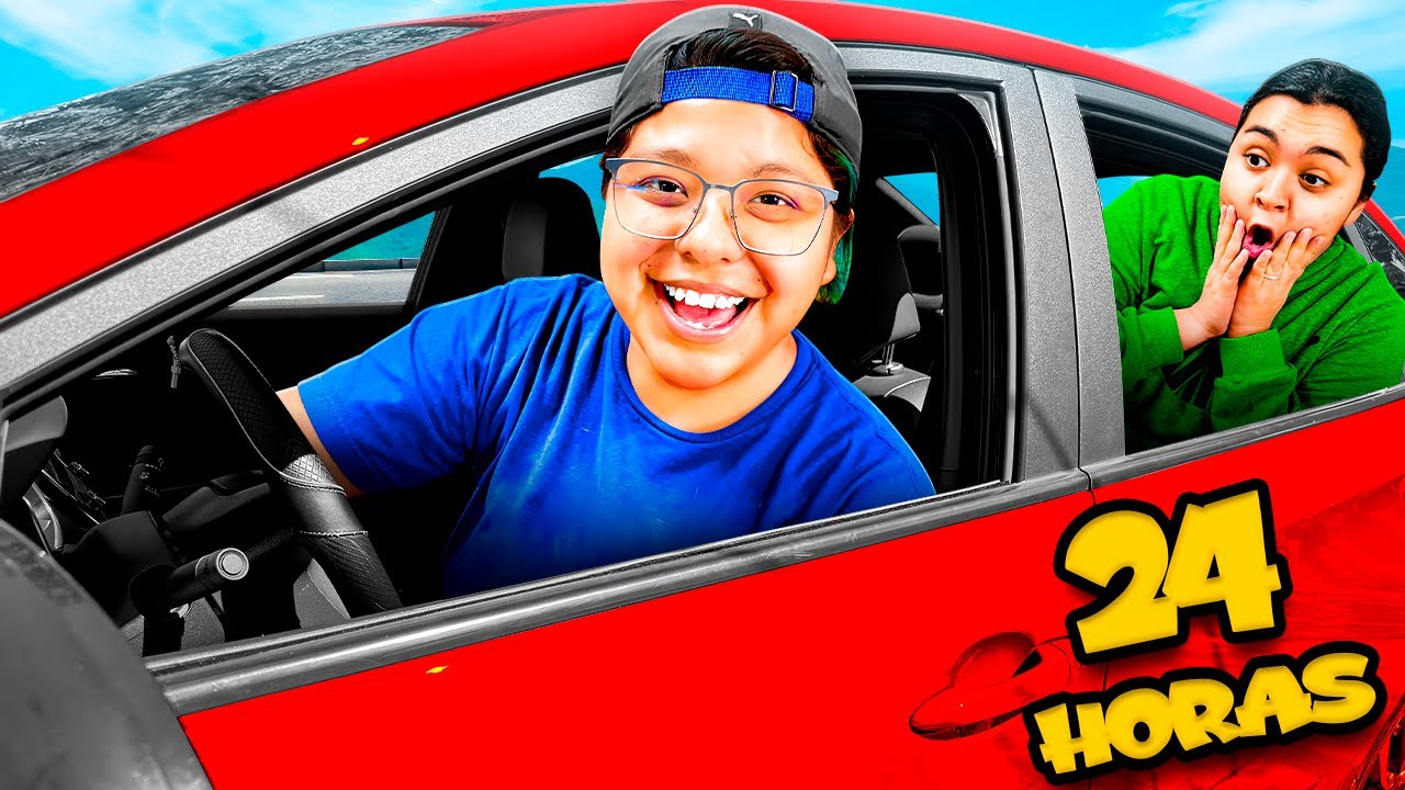 24 HORAS ENCERRADOS EN EL AUTO !! 😂🚗 | Patho