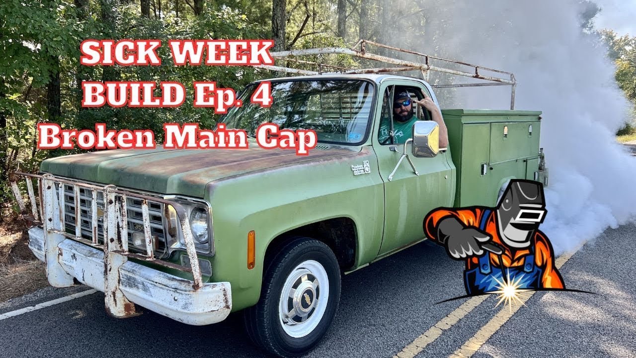 Broke A 4 Bolt Main Cap&hellip;JB Weld Repair... | Sick Week Build Part 4