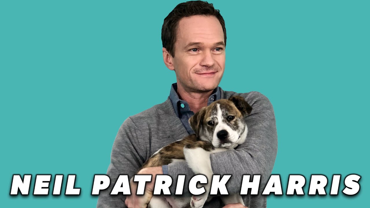 Neil Patrick Harris Plays With Puppies (While Answering Fan Questions)
