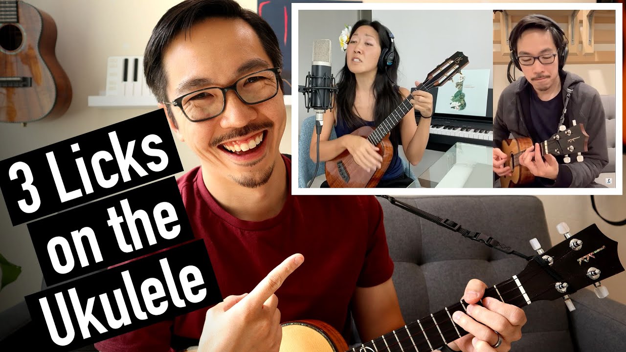 3 Ukulele Licks from a Duet with Cynthia Lin // Angel from Montgomery