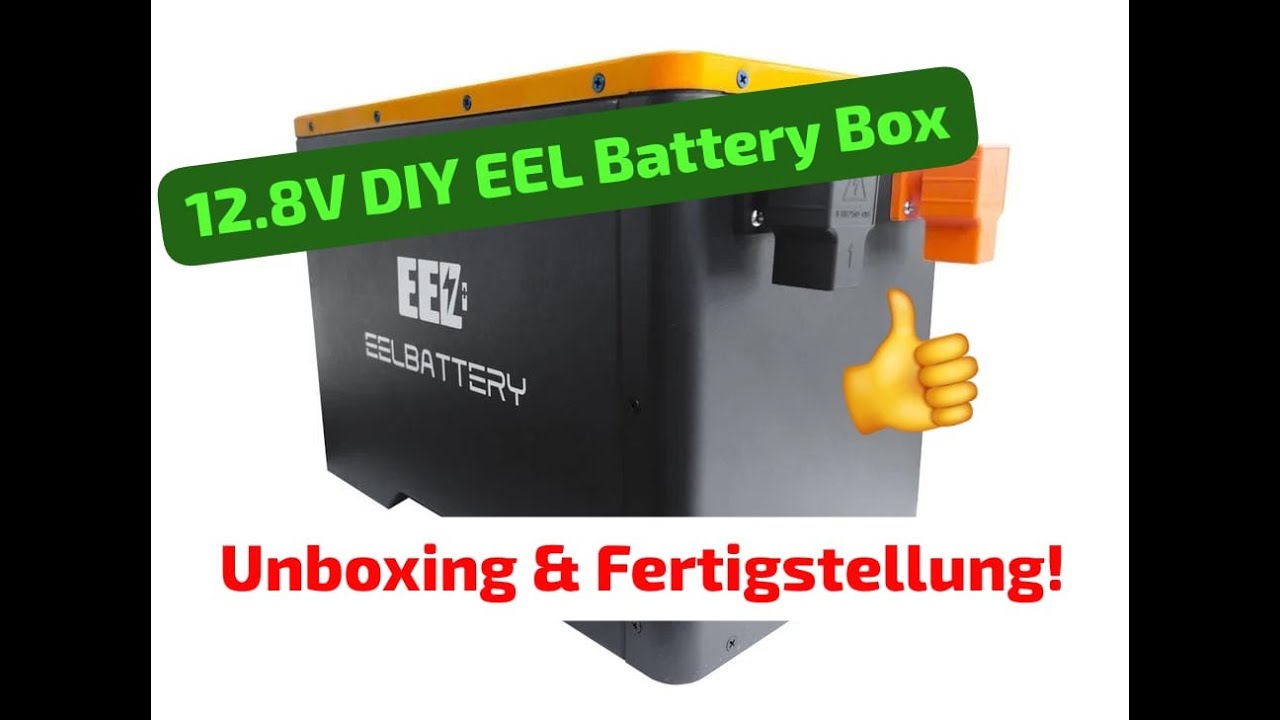 12.8V EEL-Battery #DIY #LiFePO4 #Akku, Unboxing bis Fertigstellung!