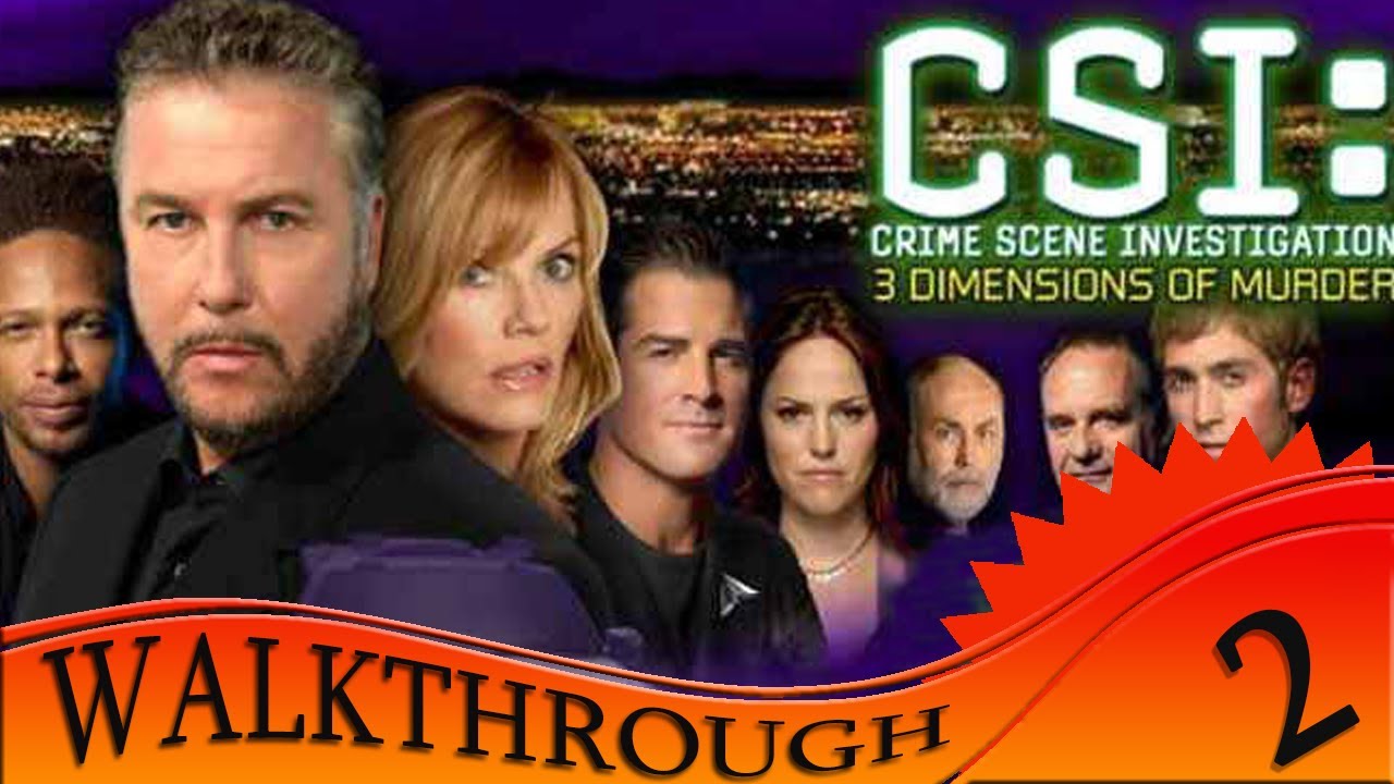 CSI 3 Dimensions Of Murders - Walkthrough #2 | Case Two