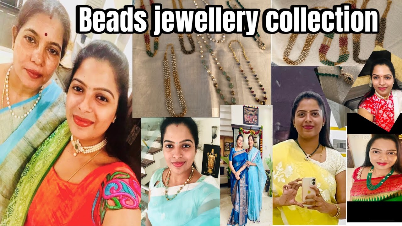 Beads jewellery collection / Low budget heavy jewellery 💎💎📿