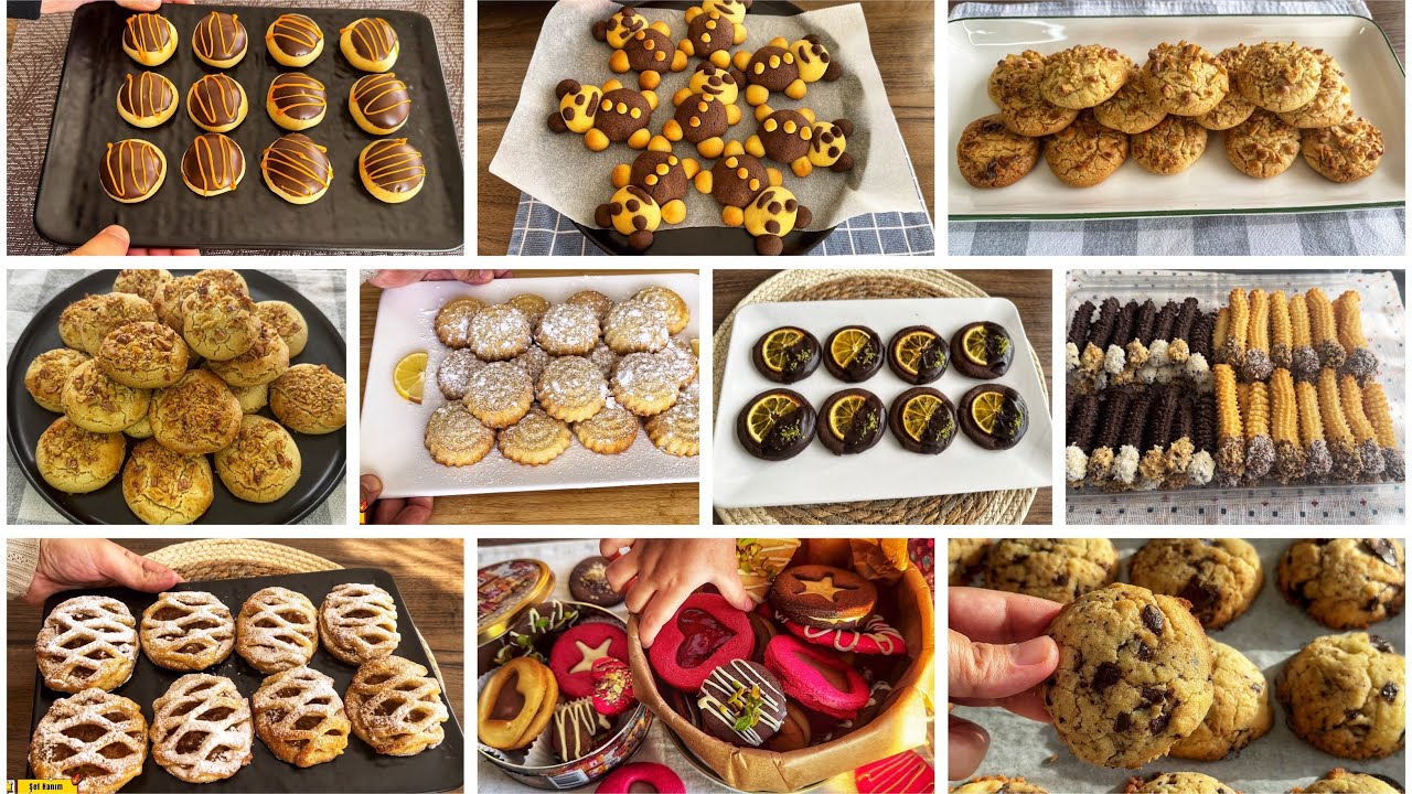 10 ВИДОВ РЕЦЕПТОВ ПЕЧЕНЬЯ. 🤩Не делайте печенье, не следуя этим рецептам❗️Типы печенья