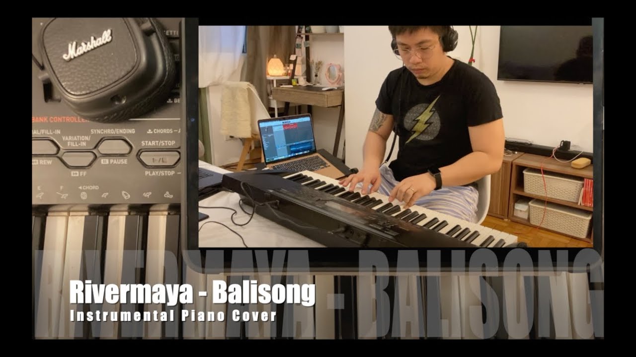 Rivermaya - Balisong (instrumental piano cover with play along music sheet)