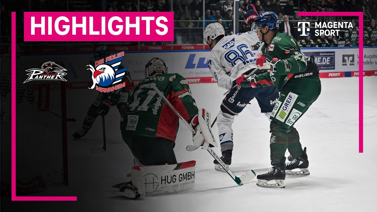 Augsburger Panther - Adler Mannheim | PENNY DEL | MAGENTA SPORT