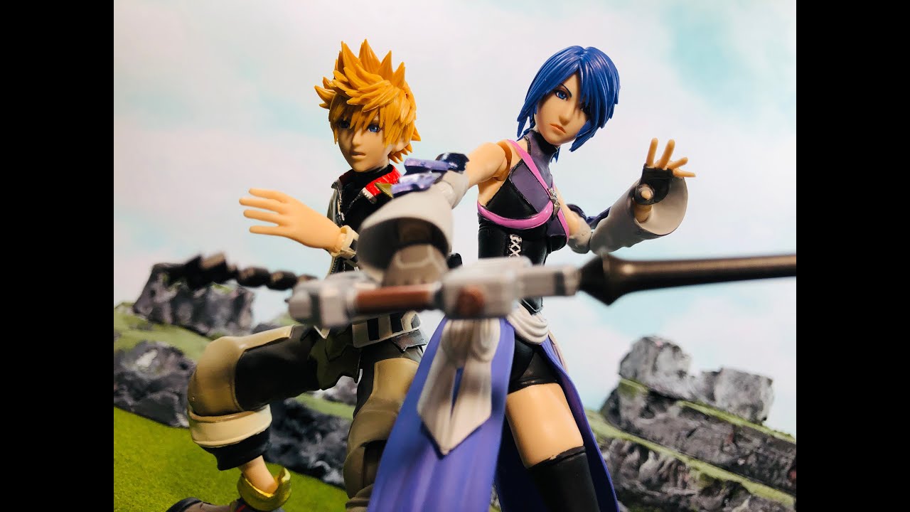 Bring Arts Aqua Kingdom Hearts 3 Action Figure Review