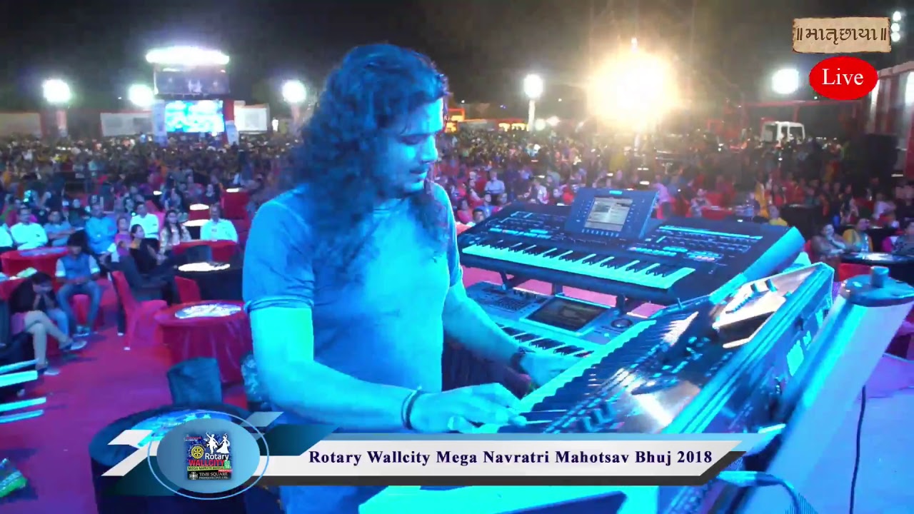 Live Navratri 2018 | Day 4 | Mayur Soni | Rotary WallCity Bhuj | Hill Garden |