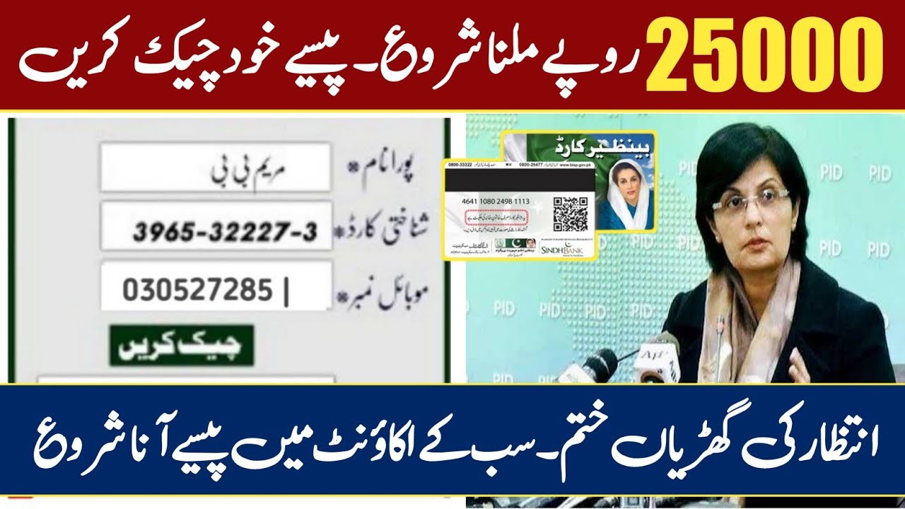 Ehsaas Program 25000 Online Check 2022 | Great Update for all Public New payment start