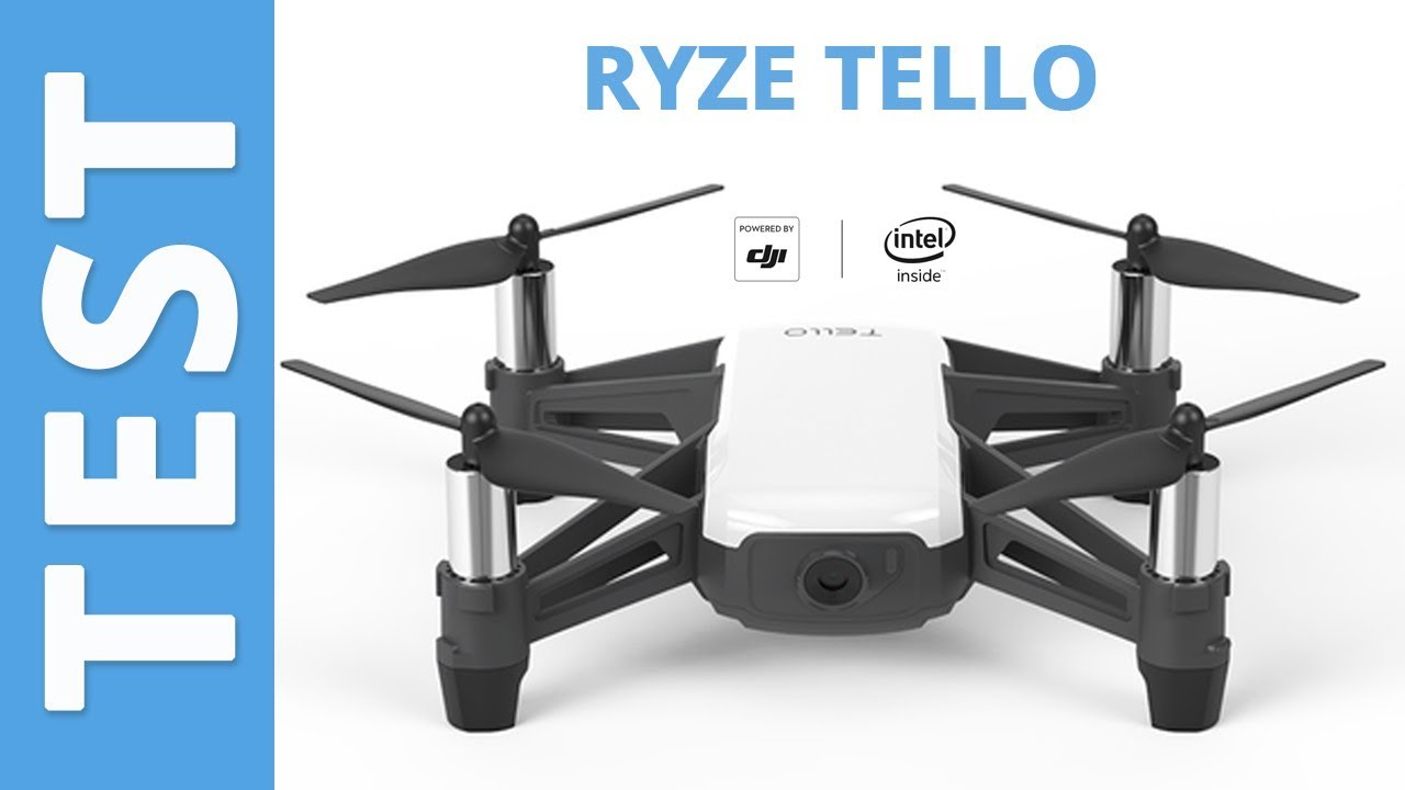 RYZE TELLO (DJI) : Test en salle indoor.