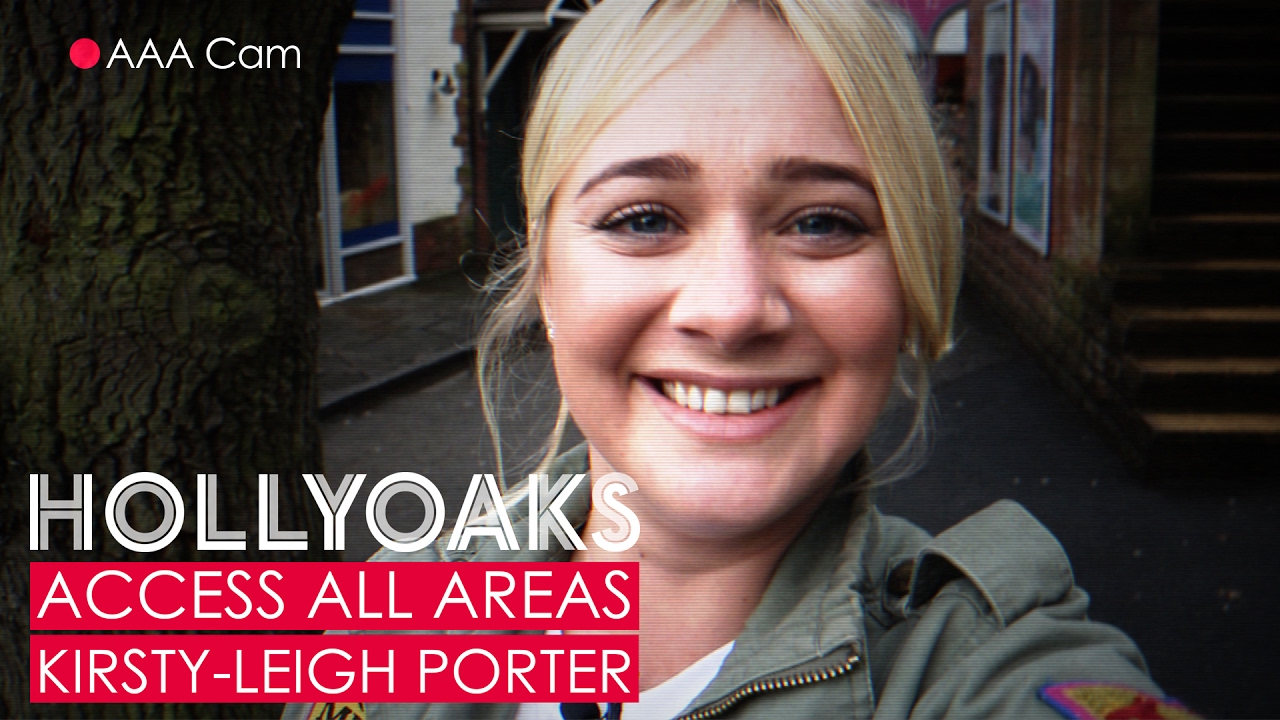 #HollyoaksAAA with Kirsty-Leigh Porter
