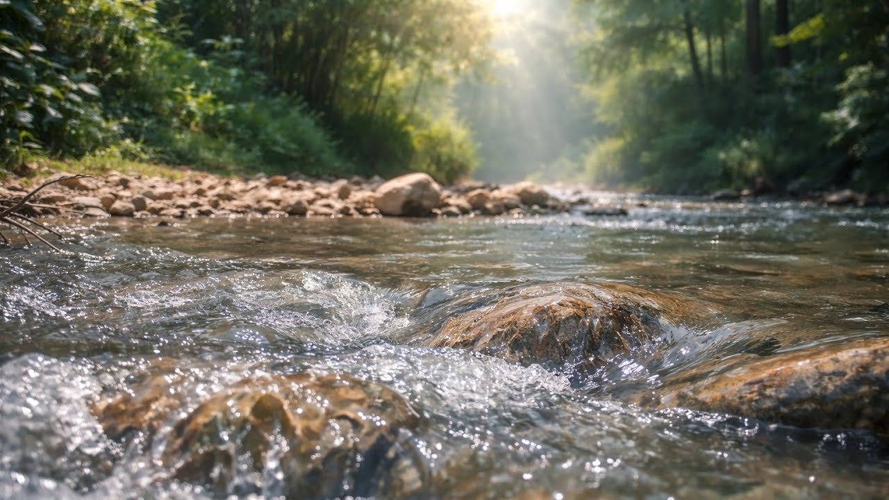 Fall asleep faster and relax instantly with pure natural water sounds.