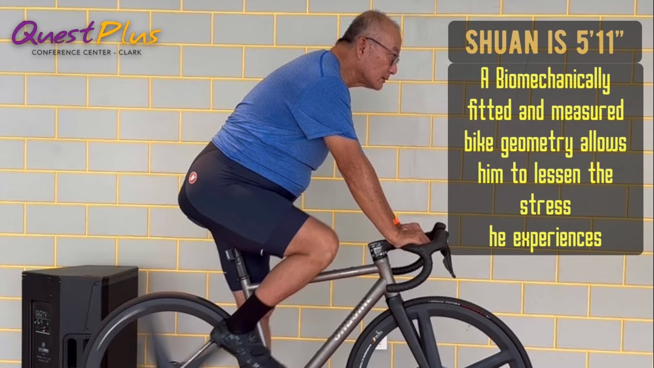 Rehabilitation of 61yr old Shuan by Cycling Biomechanics