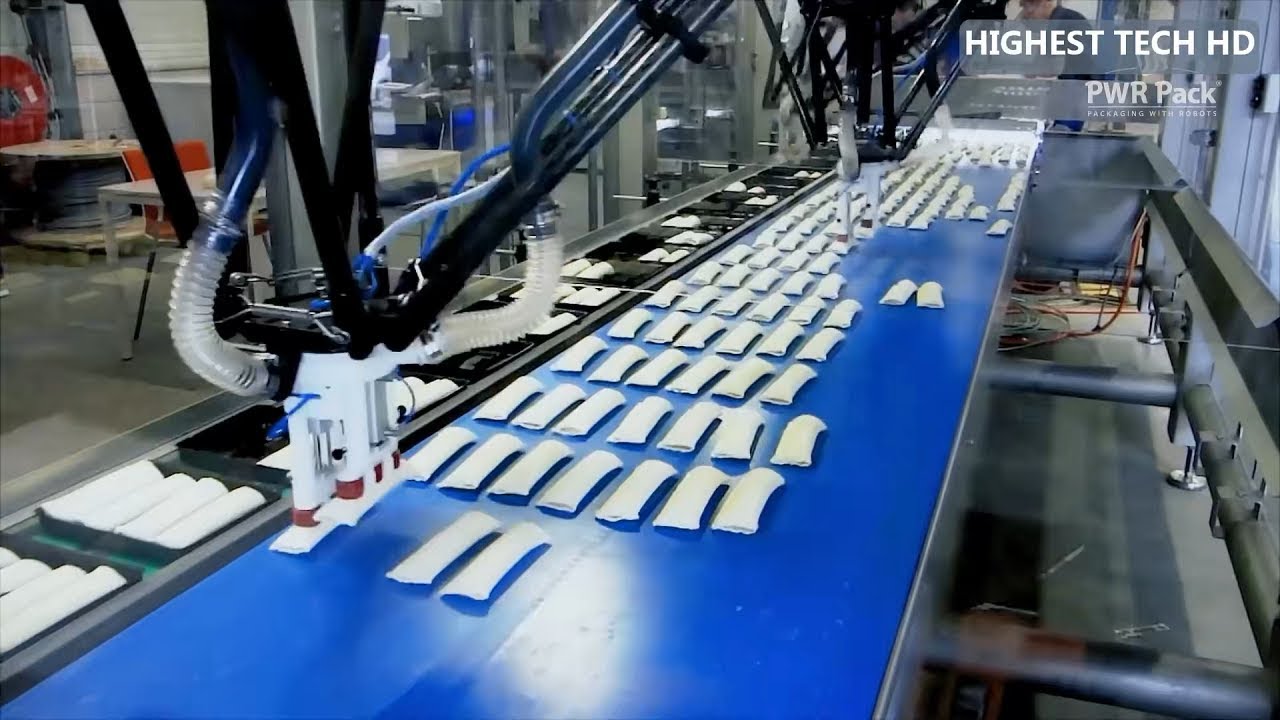 Next level of  food industry machines 4 -Robotic Picking, packing and packaging