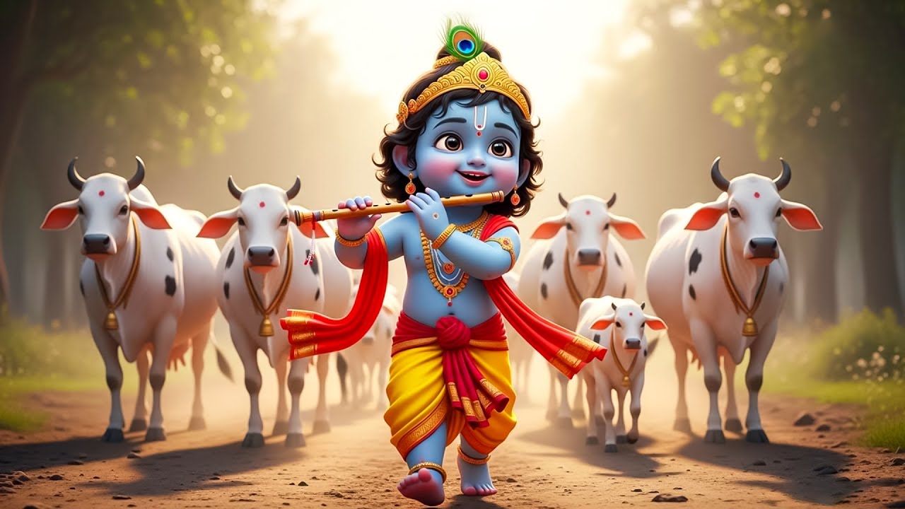 छोटी छोटी गैया छोटे छोटे ग्वाल Choti Choti Gaiya Chote Chote Gwal | #Bal Leela Krishna Bhajan 2025