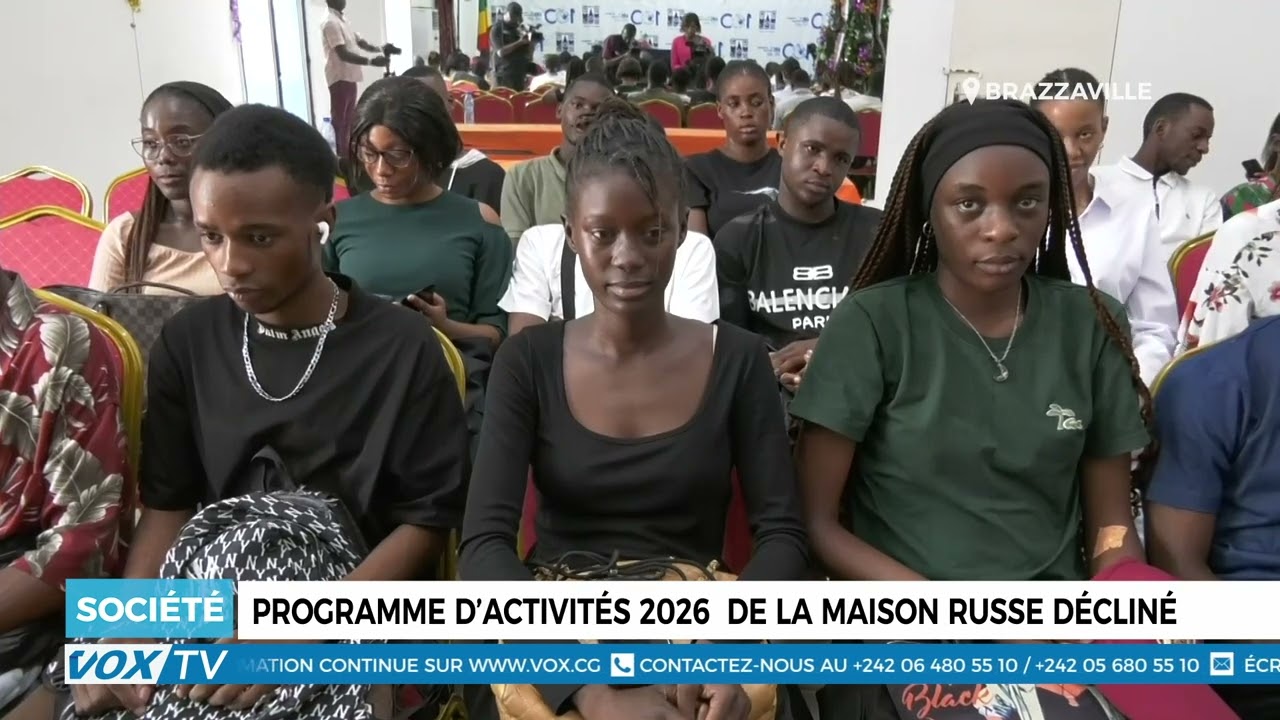 Programme d’activités 2026  de la Maison Russe décliné
