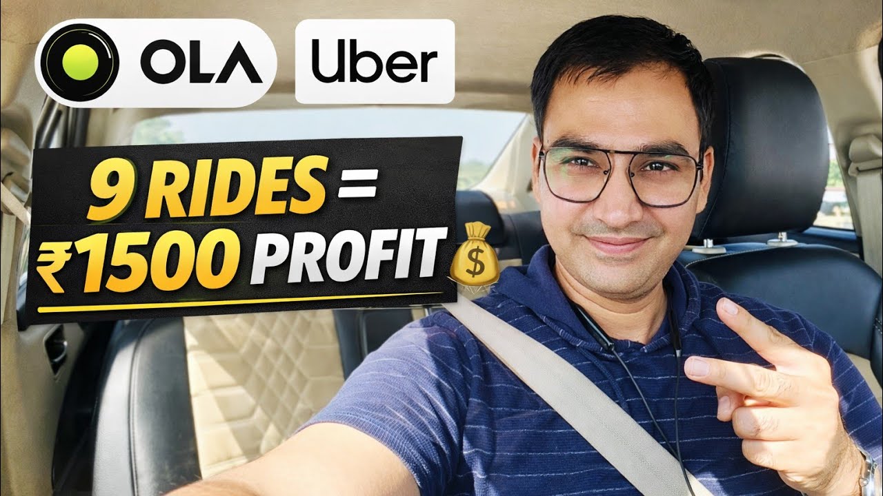 Ola Uber 🚕 Ka Aaj Ka Safar | Kaisa Raha Poora Din? 