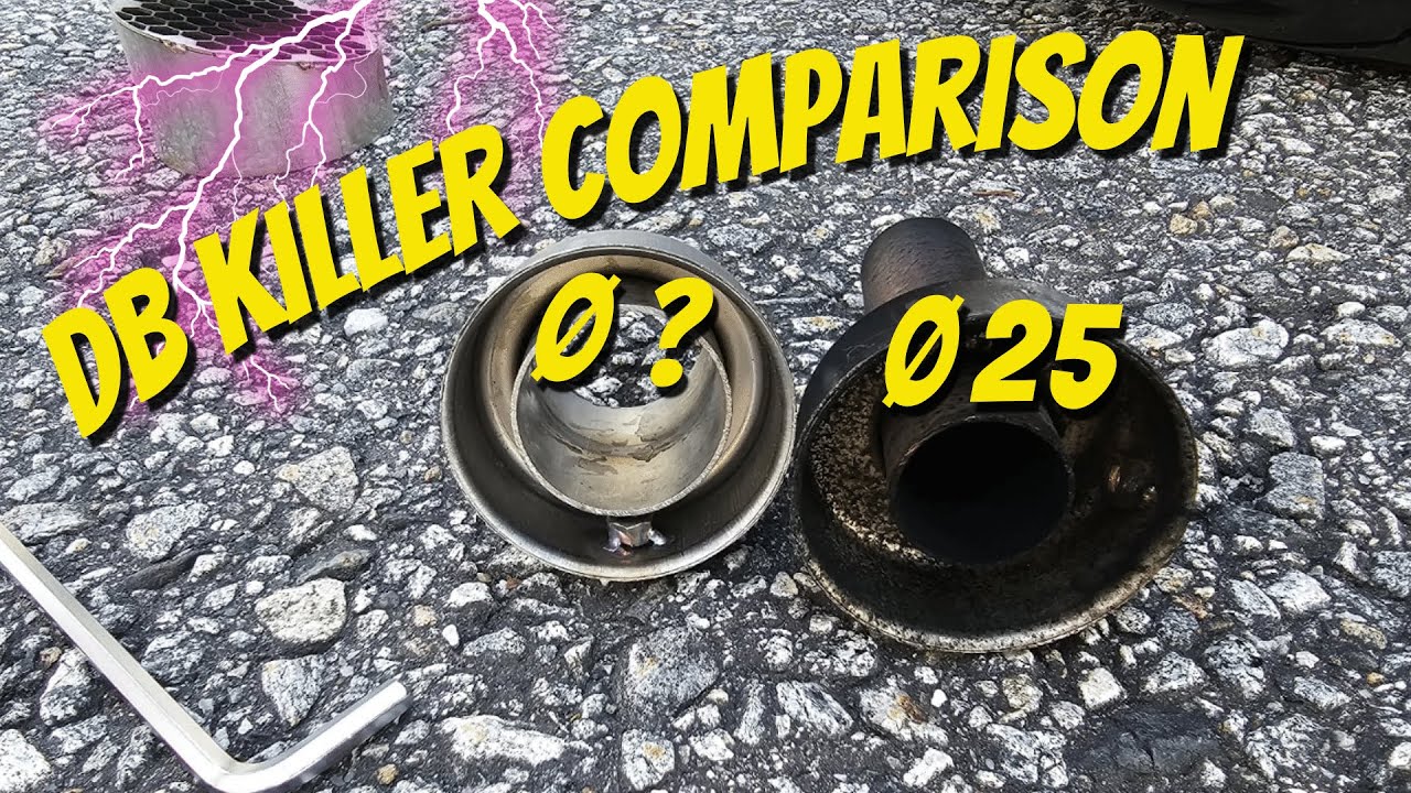 MT-07 2022 - dB-Killer comparison (25mm, 35mm, 53mm) Mivv Gp Pro