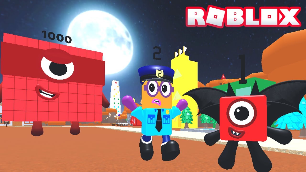 [НОВОЕ] Хэллоуинская ОХОТА НА ПРИВИДЕНИЯ в Numberblocks — Часть 1 | Roblox