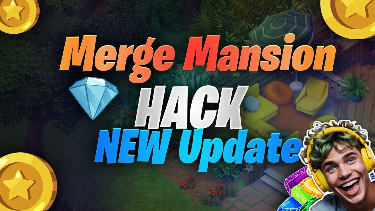 New merge mansion hack - get unlimited gems, coins, energy ! (2025) 