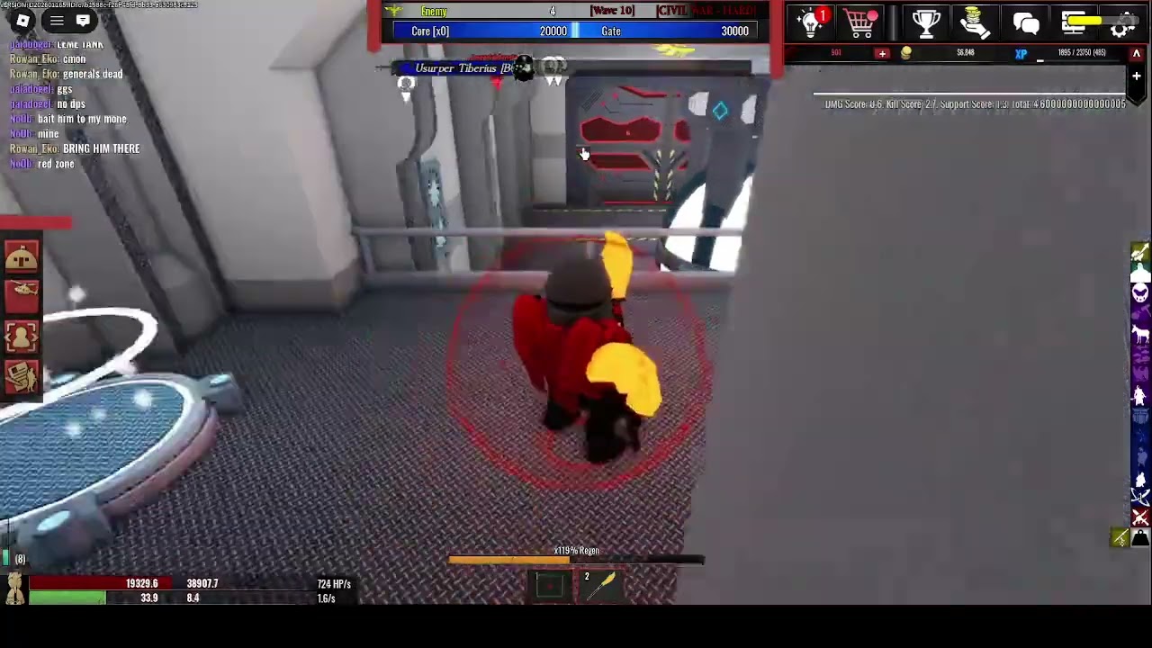 tanking for civil war hard mode zombies revenge win