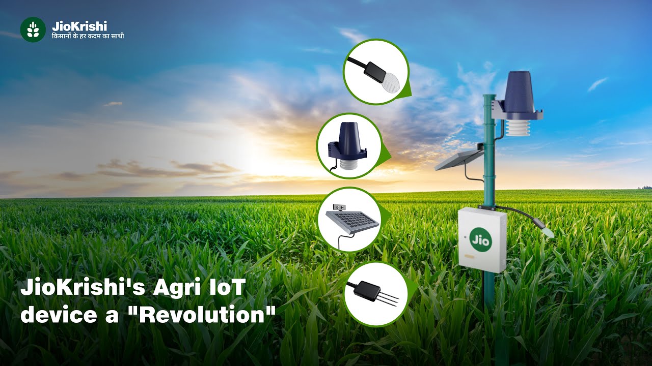 JioKrishi चे क्रांतिकारी IoT उपकरण सेन्सर्स#iotsensors#precisionfarming#smartfarming