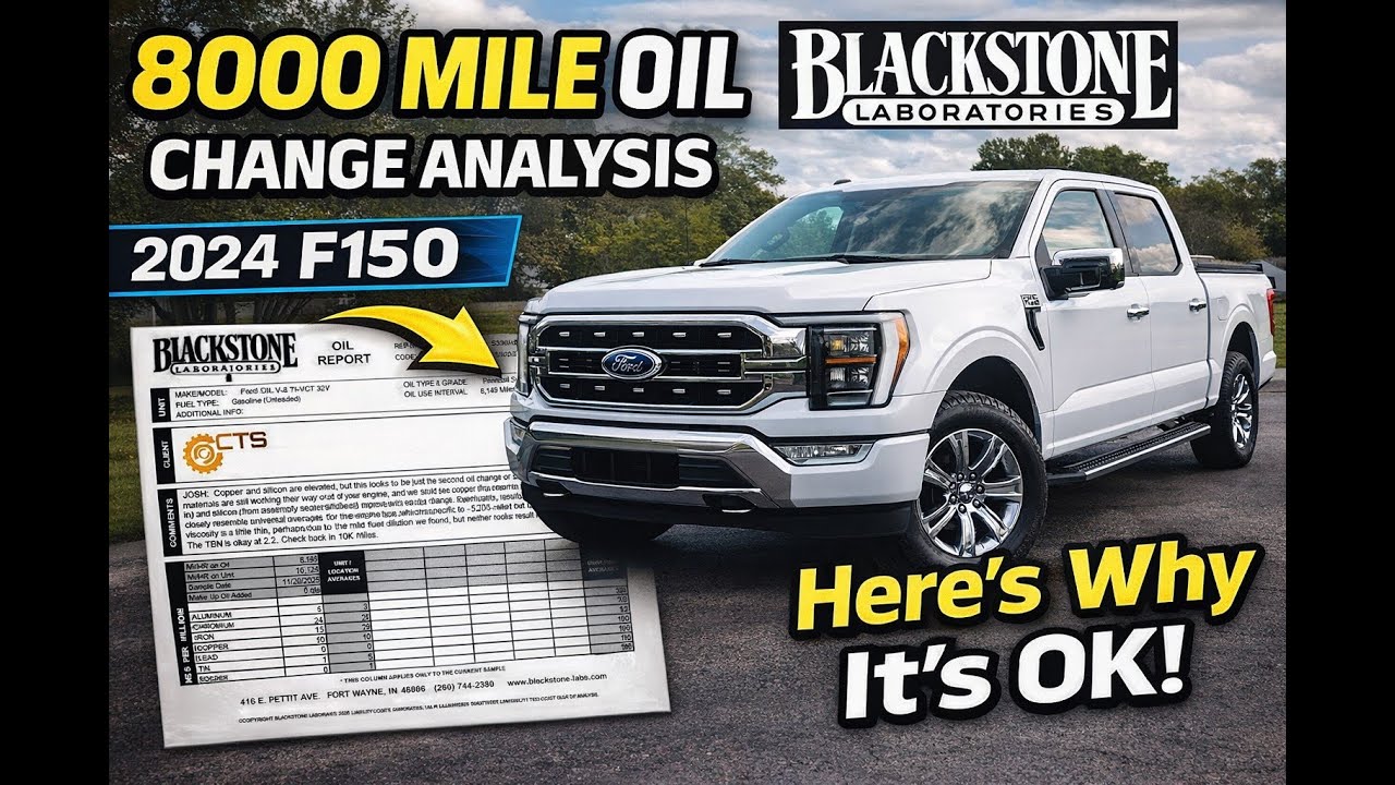 Я проверил интервал замены масла в 8000 миль на своем Ford F-150 2024 года &mdash; вот что произошло.