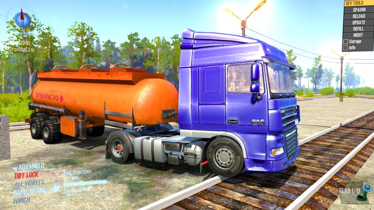 Trucks Vs IMPOSSIBLE Railway Crossing #mudrunner