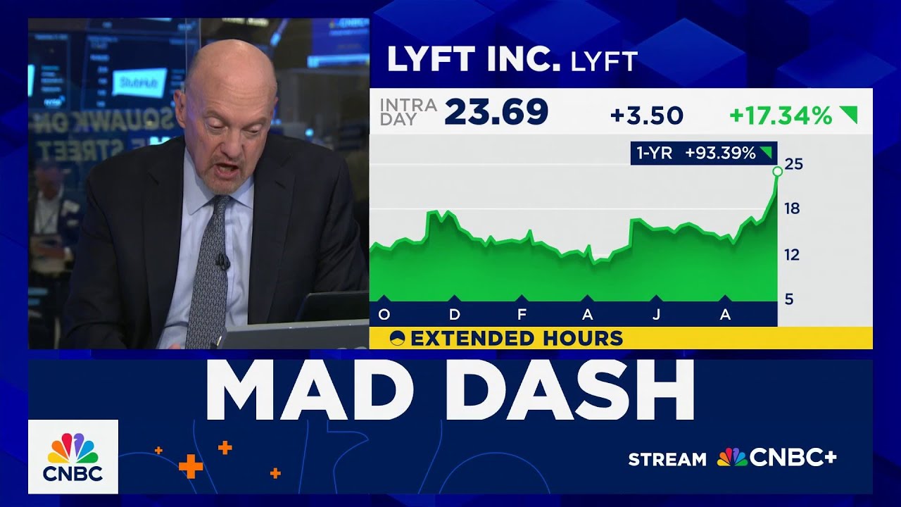 Cramer's Mad Dash: Lyft
