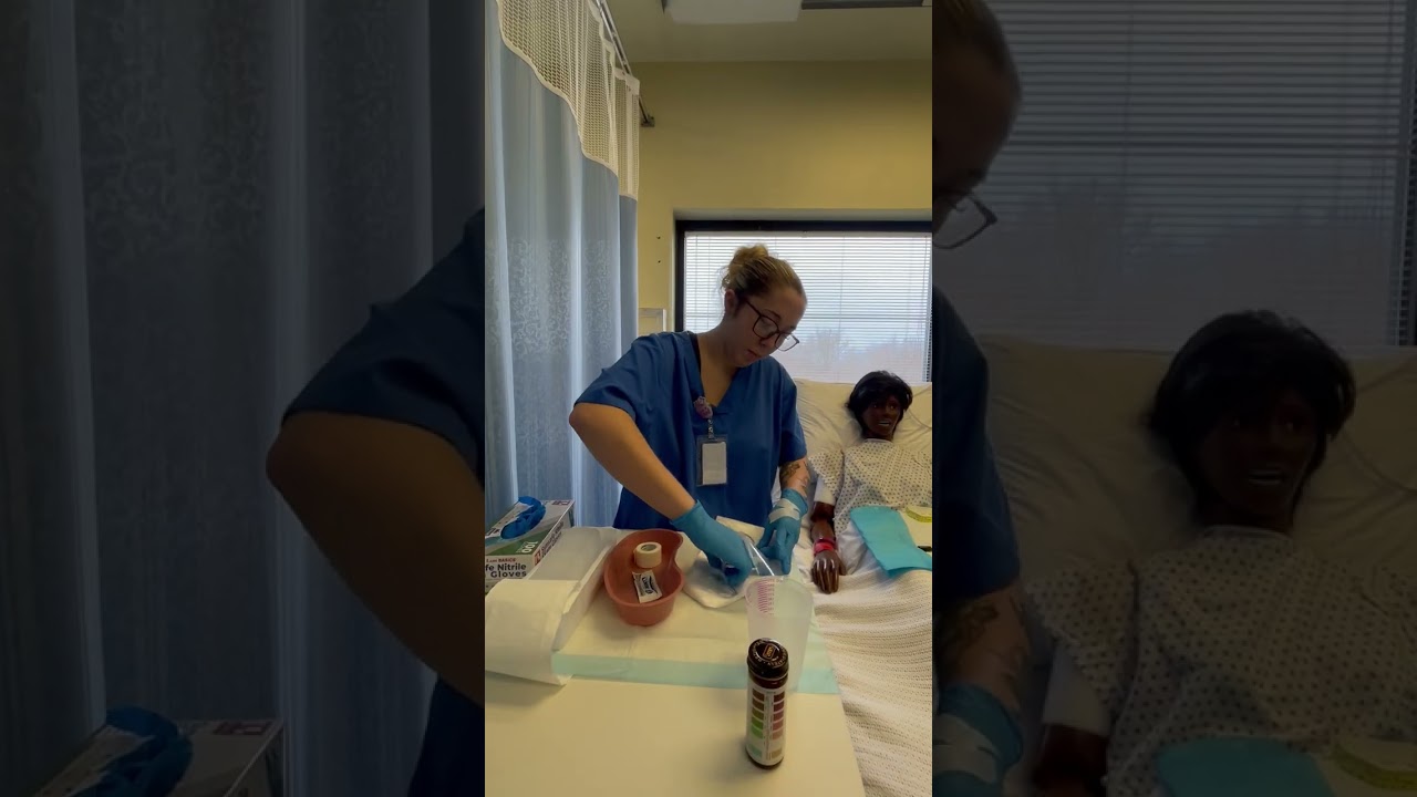 Insertion of NG tube