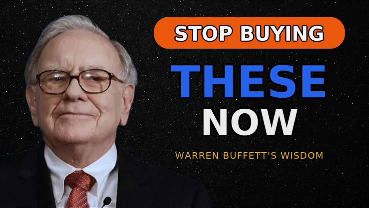 Warren Buffett: 7 Purchases That Quietly Keep People Poor