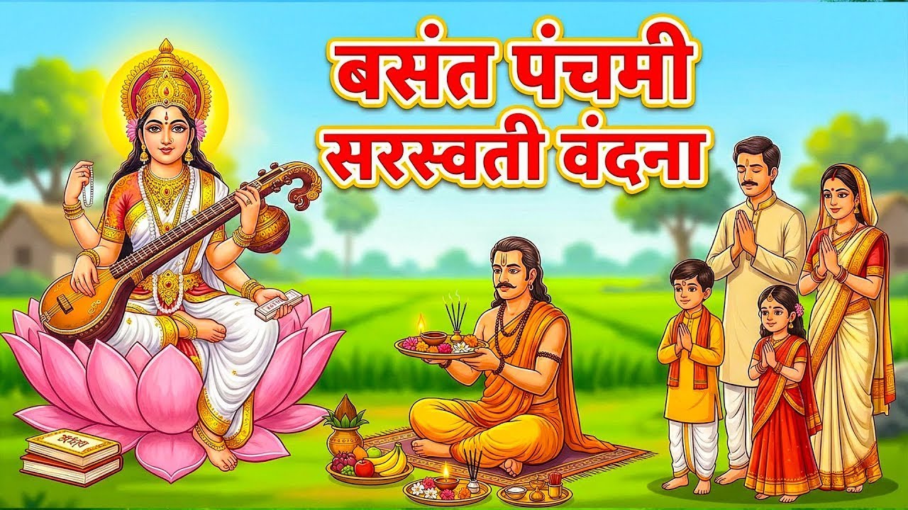 बसंत पंचमी पर जरूर सुने ये सरस्वती वंदना  Vidya Prapti Mantra