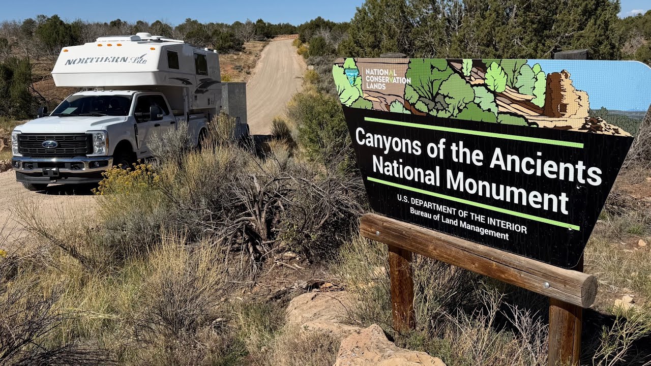 Национальный памятник «Каньоны Древних» — бесплатный кемпинг BLM на Рок-Рим-Роуд, Колорадо
