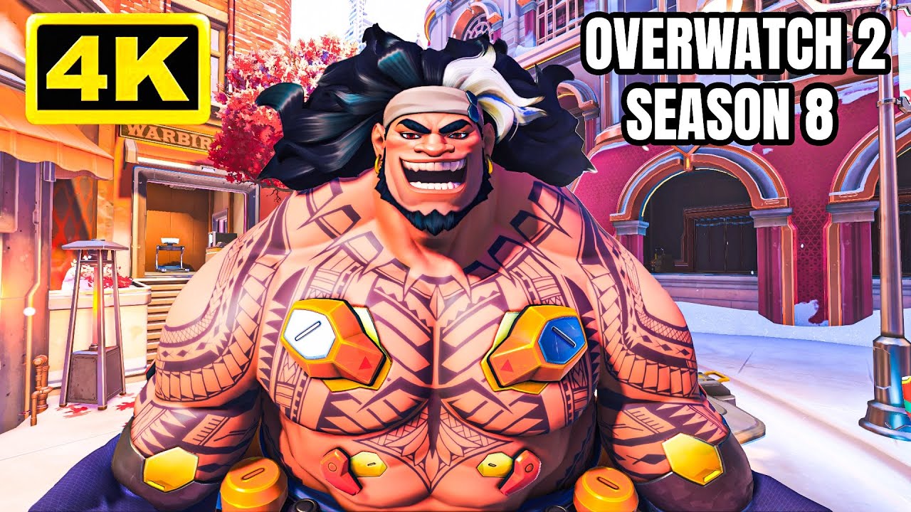 MAUGA | OVERWATCH 2 GAMEPLAY (NO COMMENTARY) (4K) (PC)