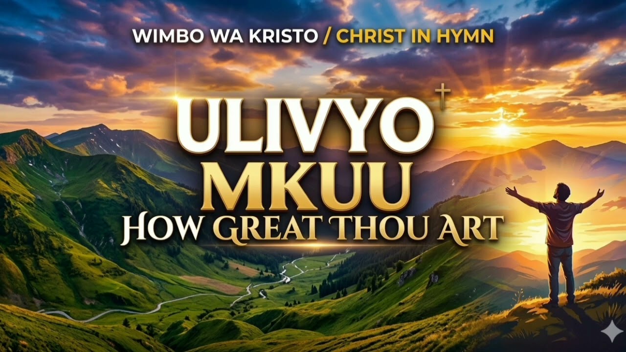 JINSI WEWE ULIVYOMKUU - How Great Thou Art (Christ In Hymn)