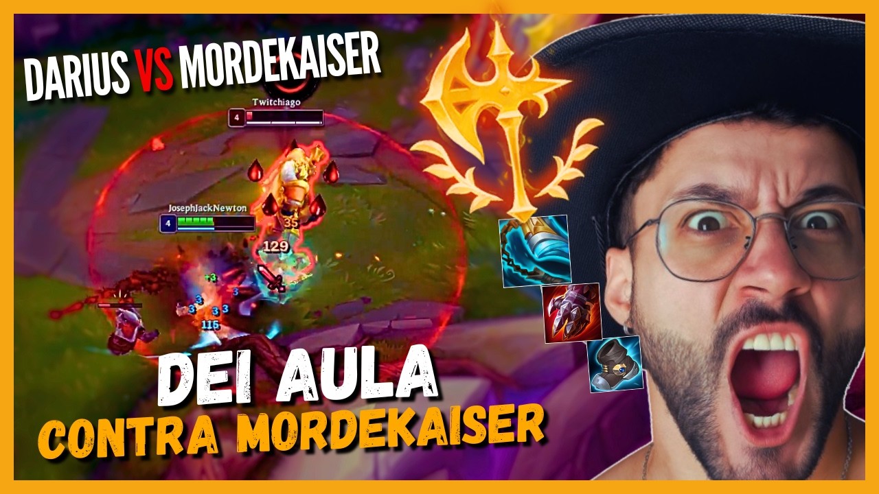 DARIUS ⚔️ MORDEKAISER - LANE PHASE EXPLICATIVA E BRUTAL